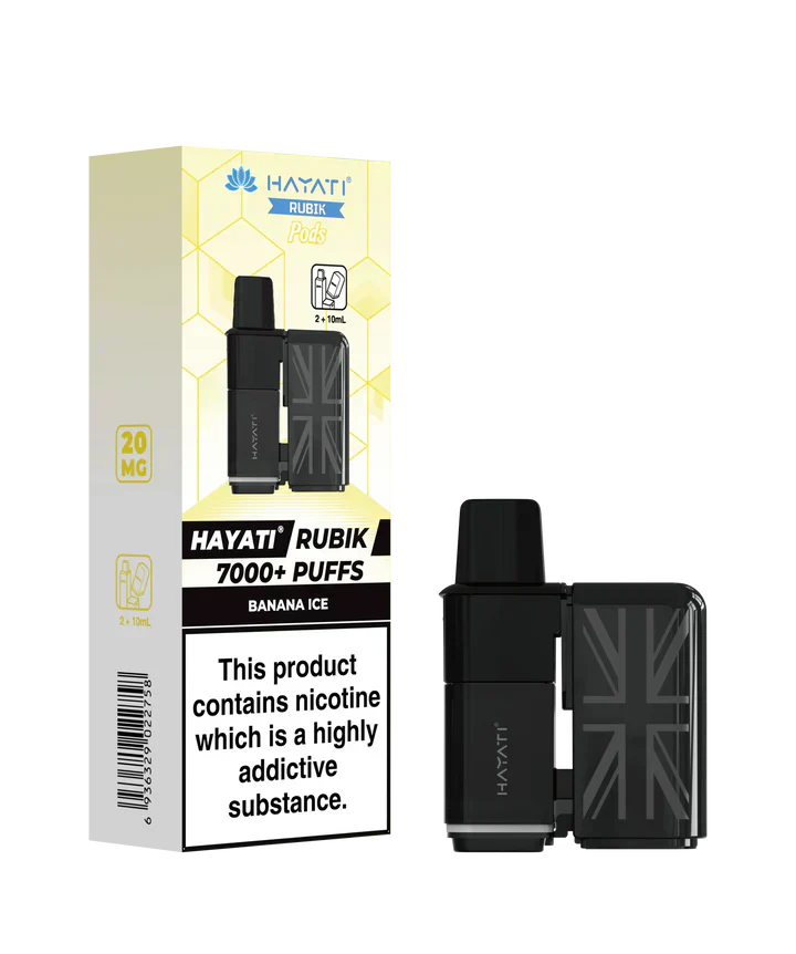 Hayati Rubik 7K Prefilled Refill Replacement Pods - Box of 5