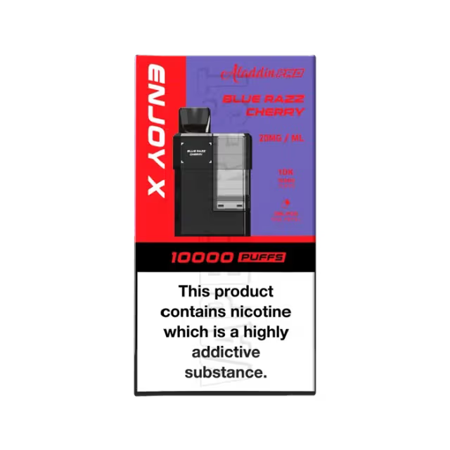 Aladdin Pro Enjoy X 10000 Prefilled Replacement Pods - Box of 5