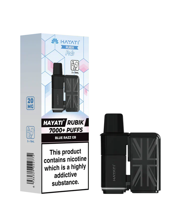 Hayati Rubik 7K Prefilled Refill Replacement Pods - Box of 5