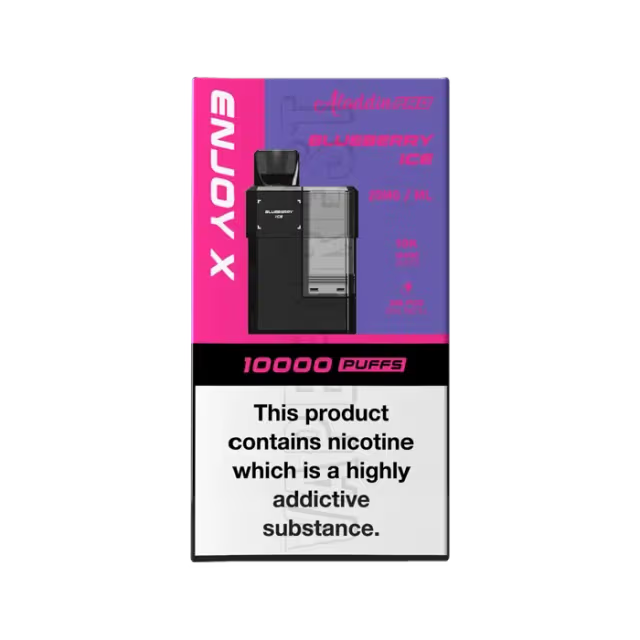 Aladdin Pro Enjoy X 10000 Prefilled Replacement Pods - Box of 5