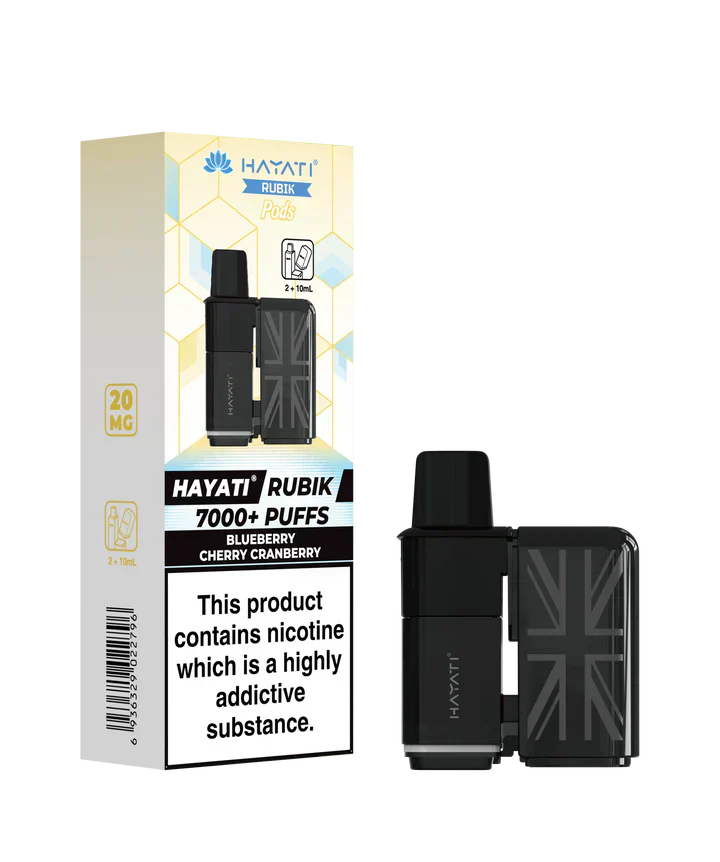 Hayati Rubik 7K Prefilled Refill Replacement Pods - Box of 5