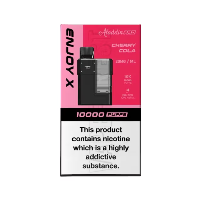 Aladdin Pro Enjoy X 10000 Prefilled Replacement Pods - Box of 5