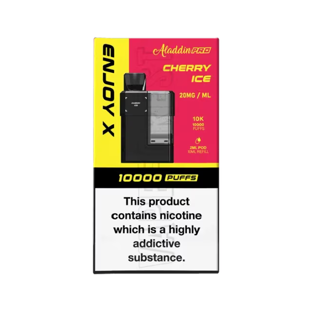 Aladdin Pro Enjoy X 10000 Prefilled Replacement Pods - Box of 5