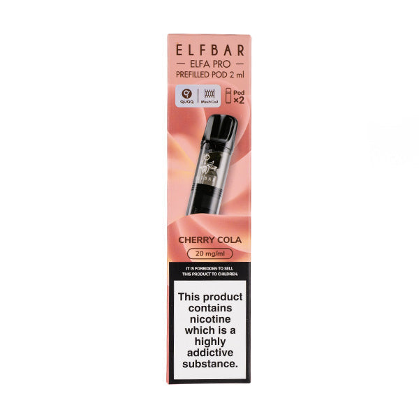 Elf Bar Elfa Pro Prefilled Replacement Pods - Box of 10