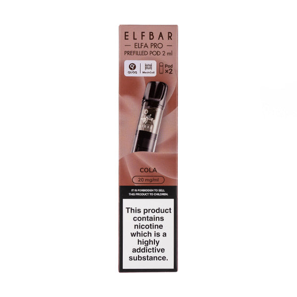 Elf Bar Elfa Pro Prefilled Replacement Pods - Box of 10