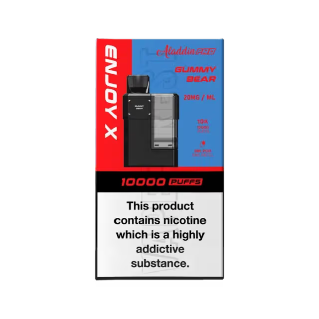 Aladdin Pro Enjoy X 10000 Prefilled Replacement Pods - Box of 5