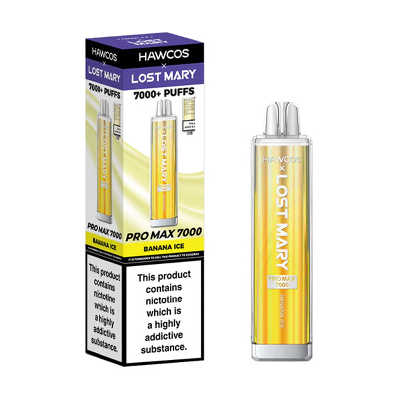 Hawcos x Lost Mary Pro Max 7000 Prefilled Vape Pod Kit - Box of 10