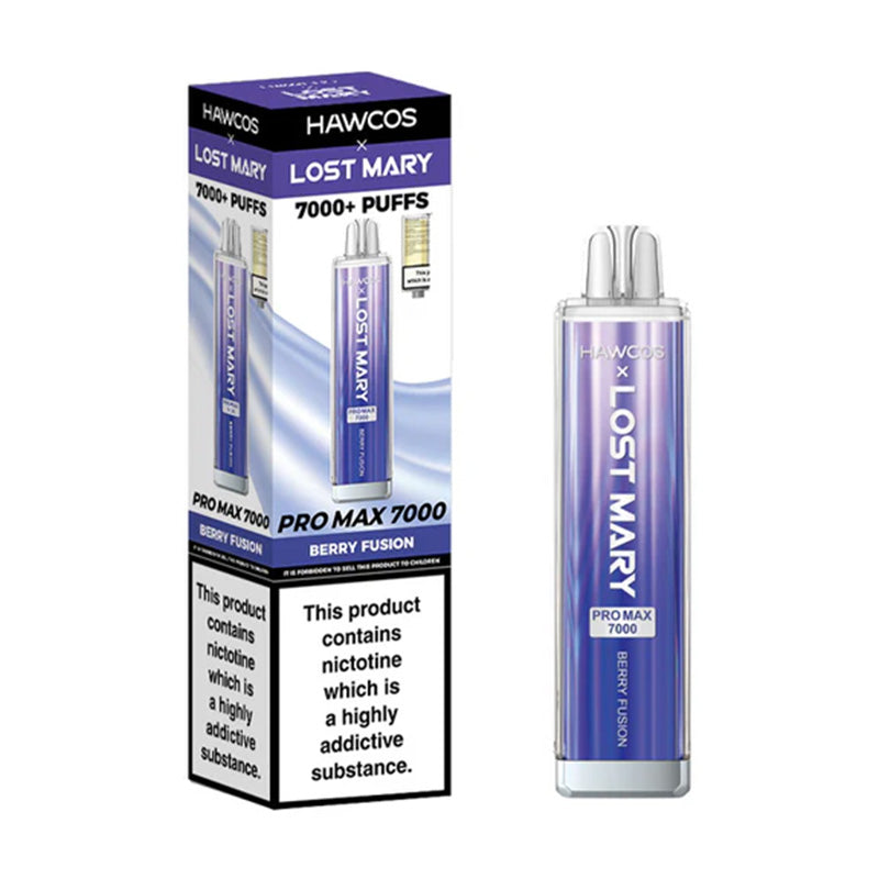 Hawcos x Lost Mary Pro Max 7000 Prefilled Vape Pod Kit - Box of 10