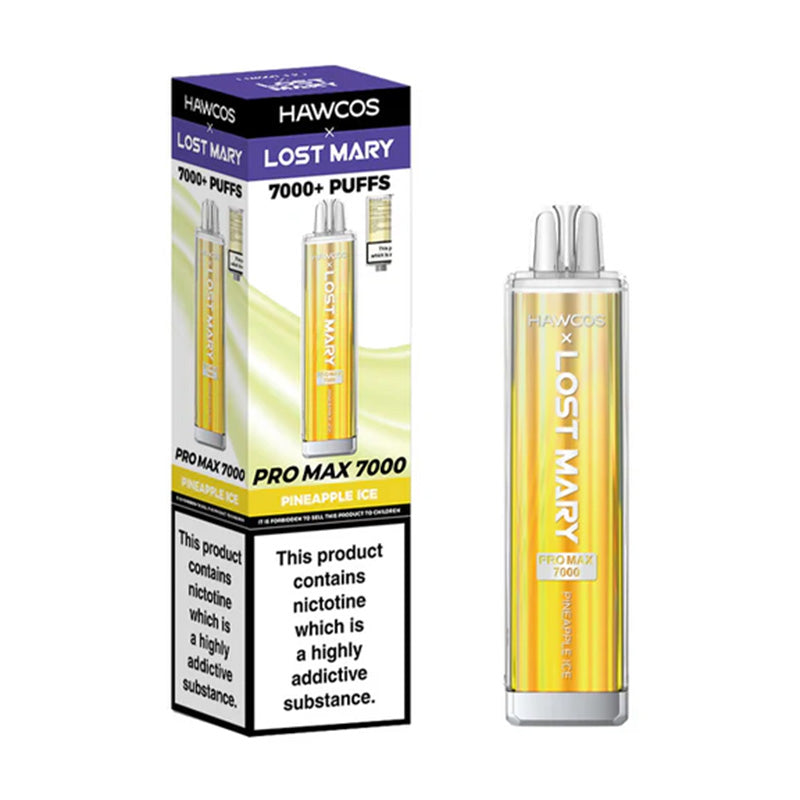Hawcos x Lost Mary Pro Max 7000 Prefilled Vape Pod Kit - Box of 10