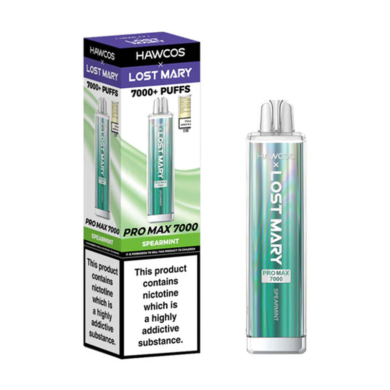 Hawcos x Lost Mary Pro Max 7000 Prefilled Vape Pod Kit - Box of 10