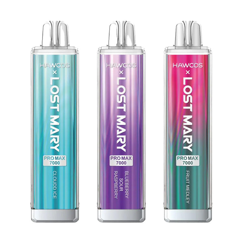 Hawcos x Lost Mary Pro Max 7000 Prefilled Vape Pod Kit - Box of 10
