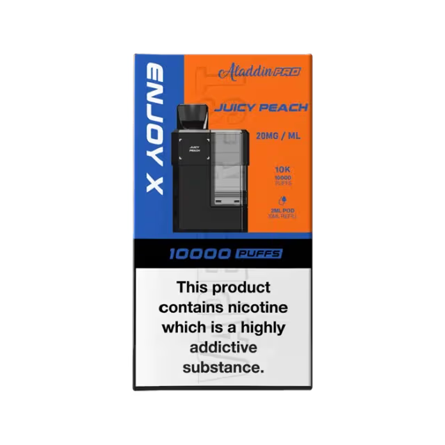 Aladdin Pro Enjoy X 10000 Prefilled Replacement Pods - Box of 5