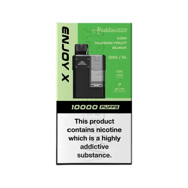 Aladdin Pro Enjoy X 10000 Prefilled Replacement Pods - Box of 5