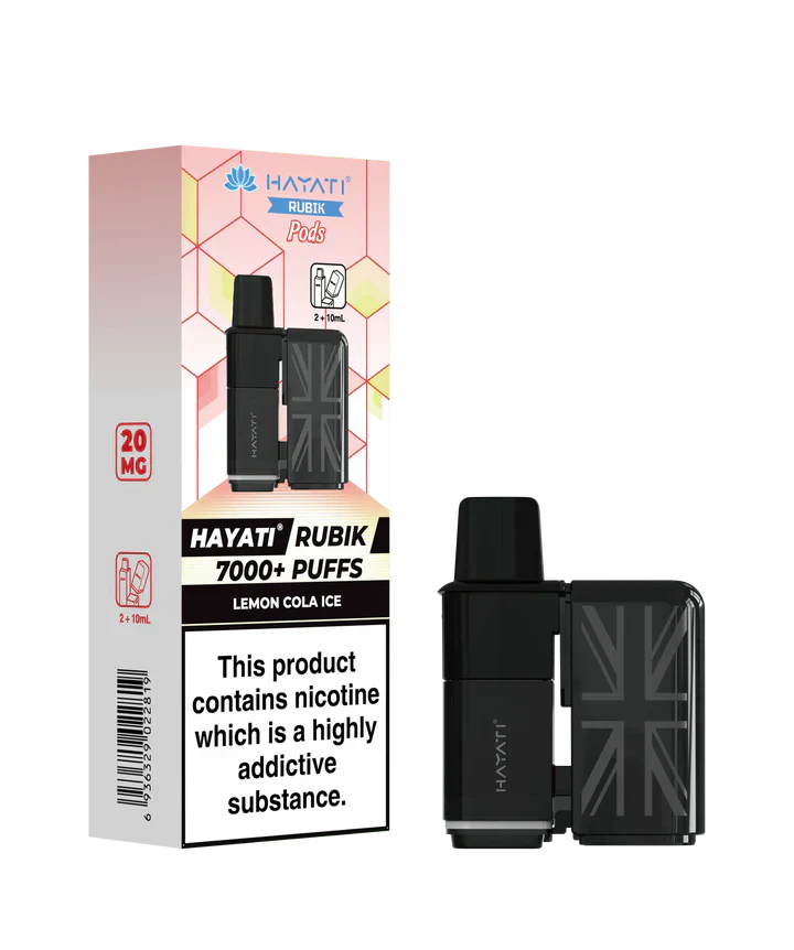 Hayati Rubik 7K Prefilled Refill Replacement Pods - Box of 5