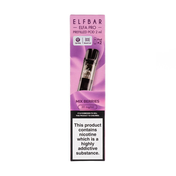 Elf Bar Elfa Pro Prefilled Replacement Pods - Box of 10
