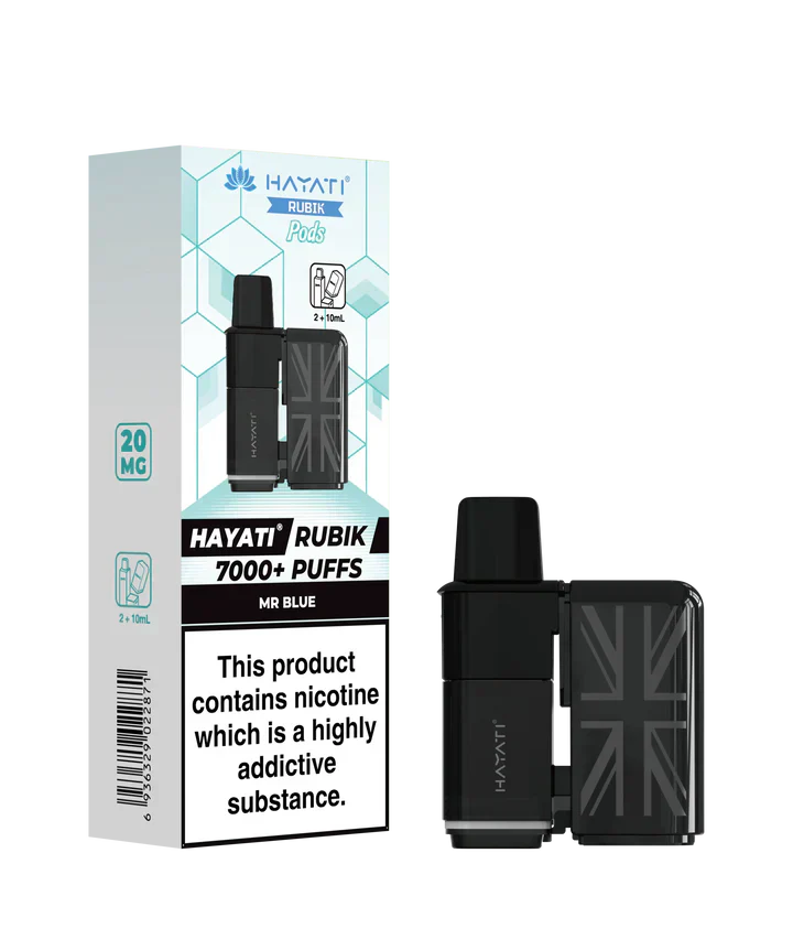 Hayati Rubik 7K Prefilled Refill Replacement Pods - Box of 5
