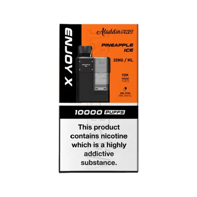 Aladdin Pro Enjoy X 10000 Prefilled Replacement Pods - Box of 5