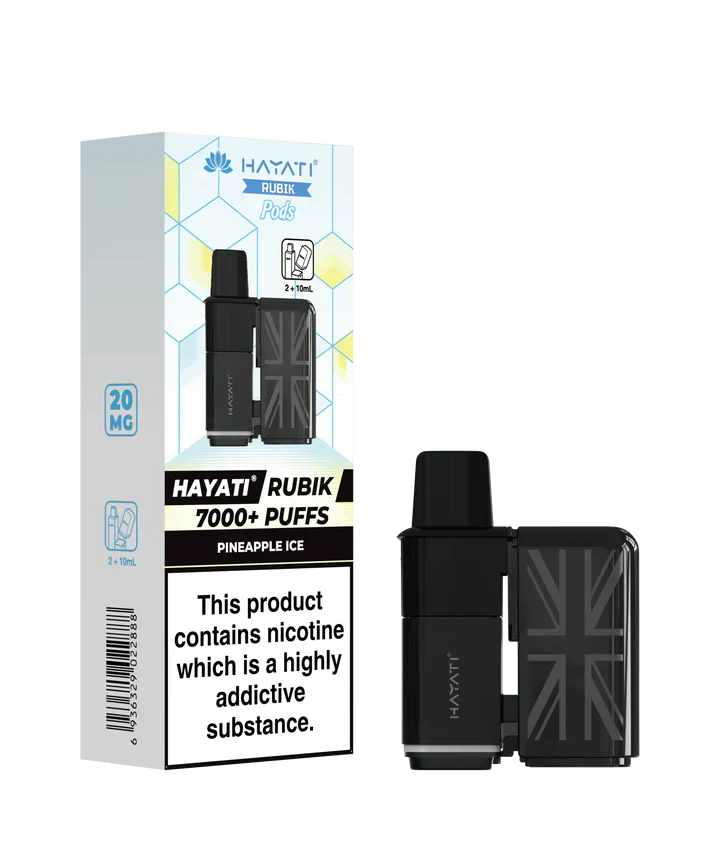 Hayati Rubik 7K Prefilled Refill Replacement Pods - Box of 5