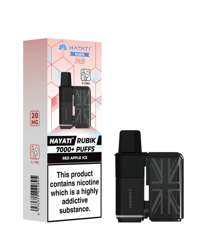 Hayati Rubik 7K Prefilled Refill Replacement Pods - Box of 5
