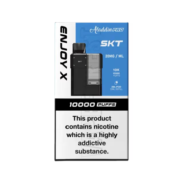 Aladdin Pro Enjoy X 10000 Prefilled Replacement Pods - Box of 5