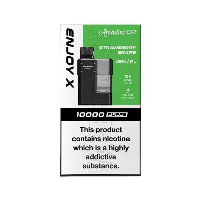 Aladdin Pro Enjoy X 10000 Prefilled Replacement Pods - Box of 5