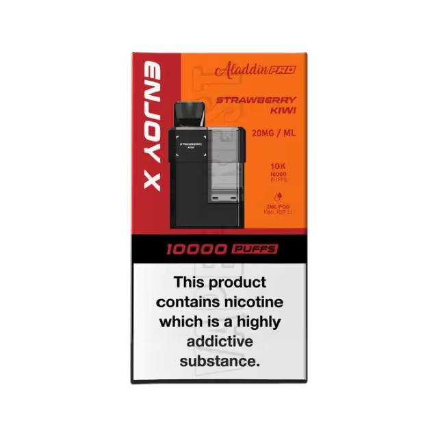 Aladdin Pro Enjoy X 10000 Prefilled Replacement Pods - Box of 5