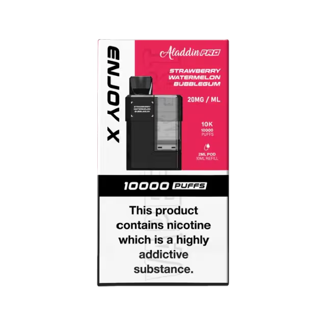 Aladdin Pro Enjoy X 10000 Prefilled Replacement Pods - Box of 5