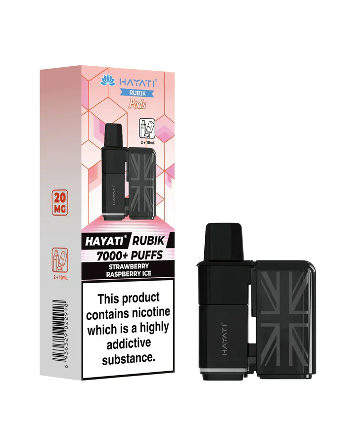 Hayati Rubik 7K Prefilled Refill Replacement Pods - Box of 5