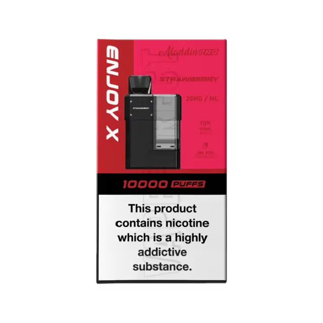 Aladdin Pro Enjoy X 10000 Prefilled Replacement Pods - Box of 5