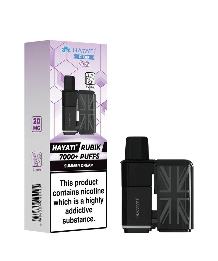 Hayati Rubik 7K Prefilled Refill Replacement Pods - Box of 5