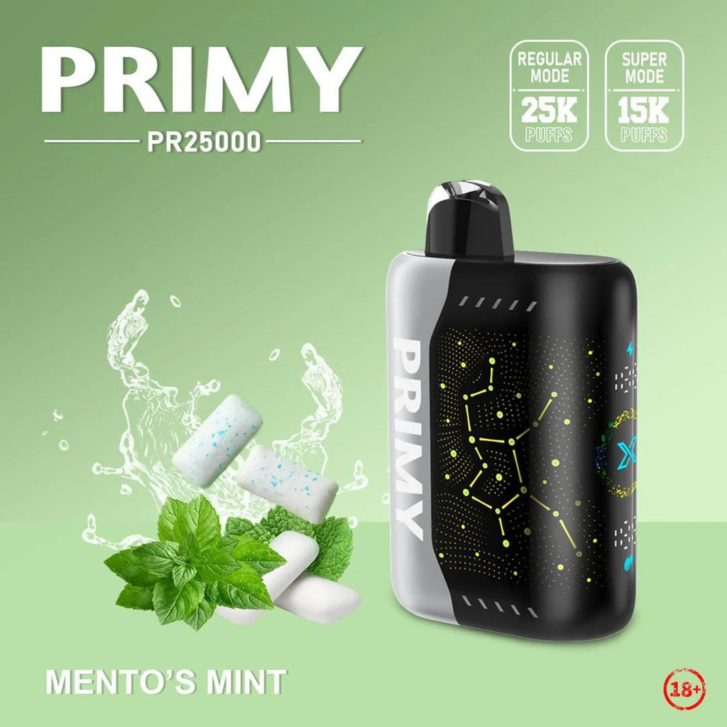 Primy PR25000 Puffs Prefilled Vape Pod Kit - Box of 5