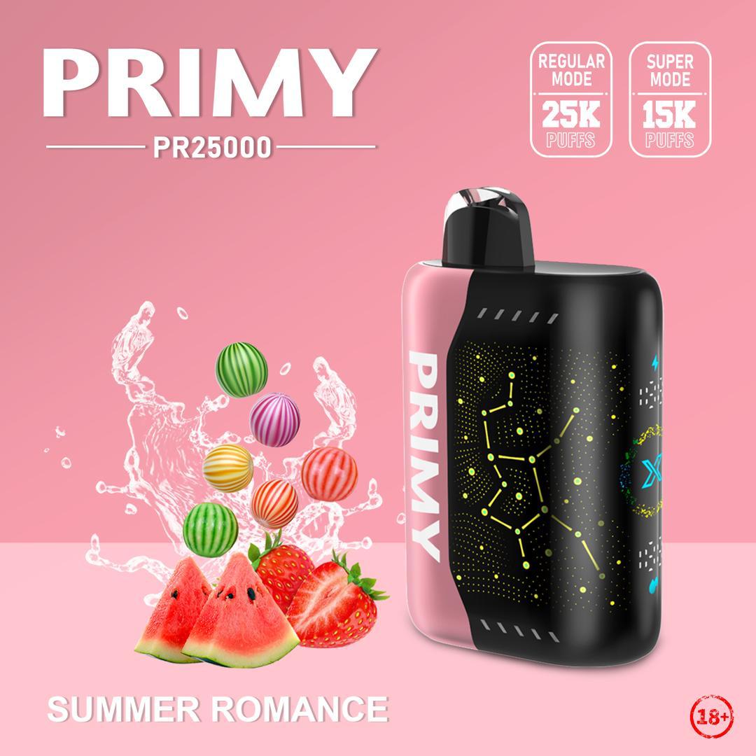 Primy PR25000 Puffs Vape | Box of 5 | Flavours