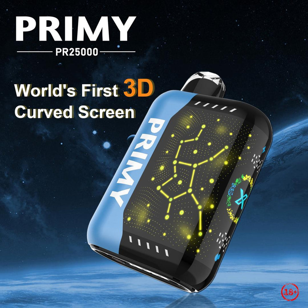 Primy PR25000 Puffs Prefilled Vape Pod Kit - Box of 5