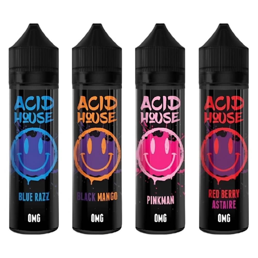 Acid House 50ml Shortfill E-Liquid Vape Juice