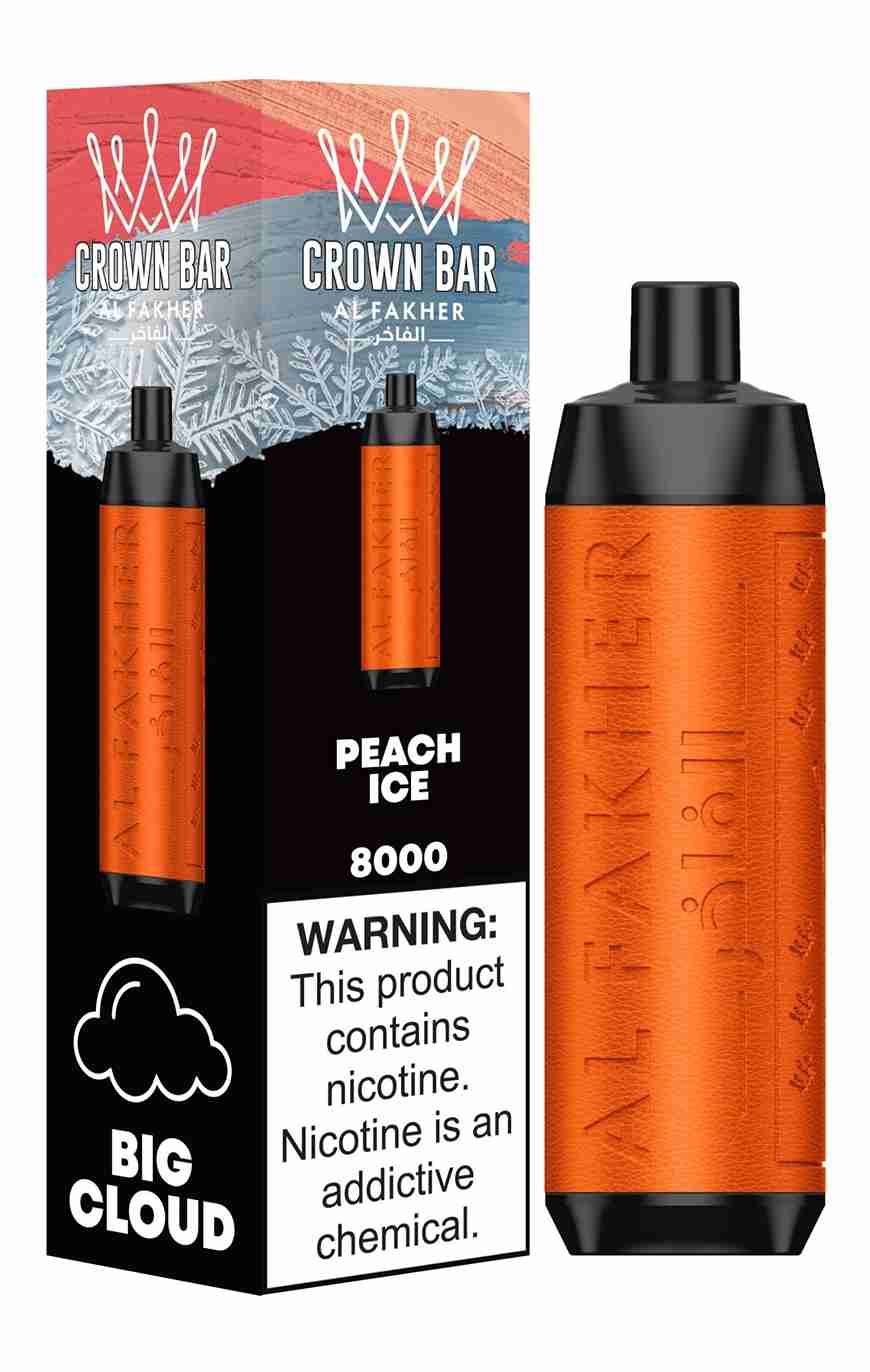 Al Fakher Crown Bar 8000 Puffs Prefilled Vape Kit - Box of 10