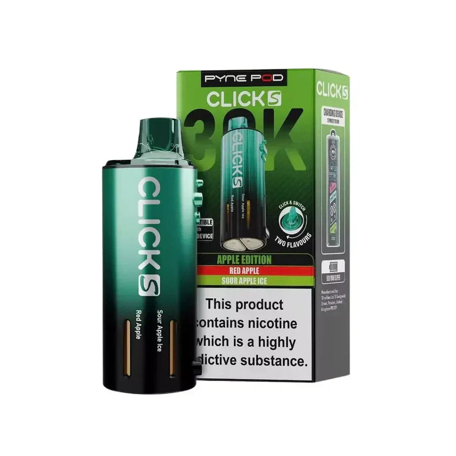 Pyne Pod Click S 30K Prefilled Replacement Pods - Box of 5