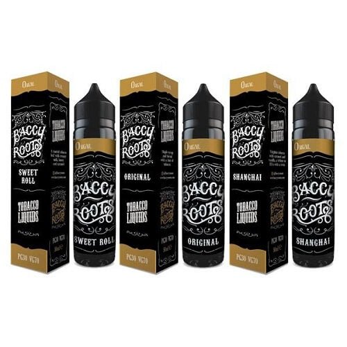 Baccy Roots 50ml Shortfill E-Liquid | Tobacco Vape Juice