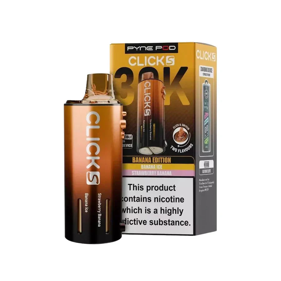 Pyne Pod Click S 30K Prefilled Replacement Pods - Box of 5