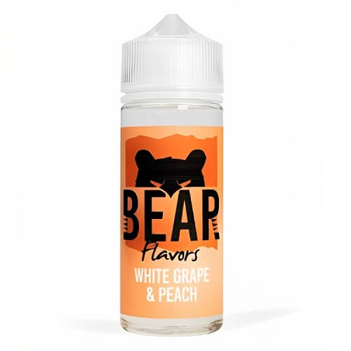 Bear Flavors Shortfill 100ml E Liquid, White Grape Peach Flavour