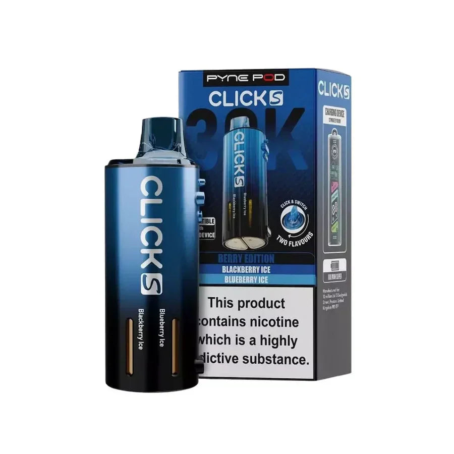 Pyne Pod Click S 30K Prefilled Replacement Pods - Box of 5