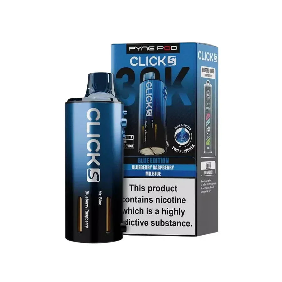 Pyne Pod Click S 30K Prefilled Replacement Pods - Box of 5