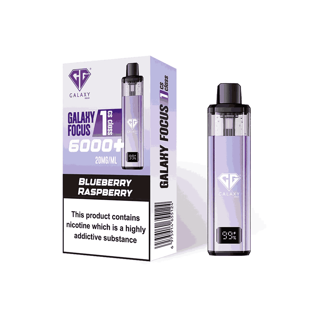 Crystal Galaxy Focus 6000 Prefilled Pod Vape Kit - Box of 5