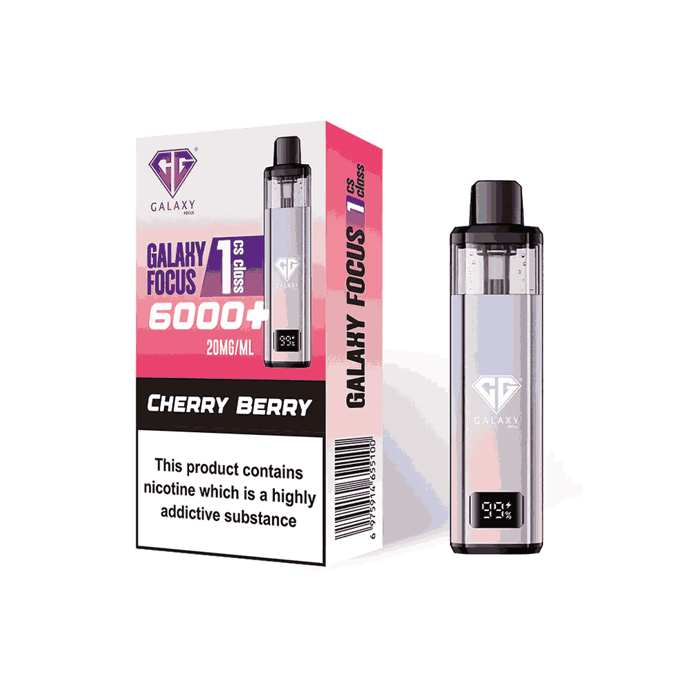 Crystal Galaxy Focus 6000 Prefilled Pod Vape Kit - Box of 5