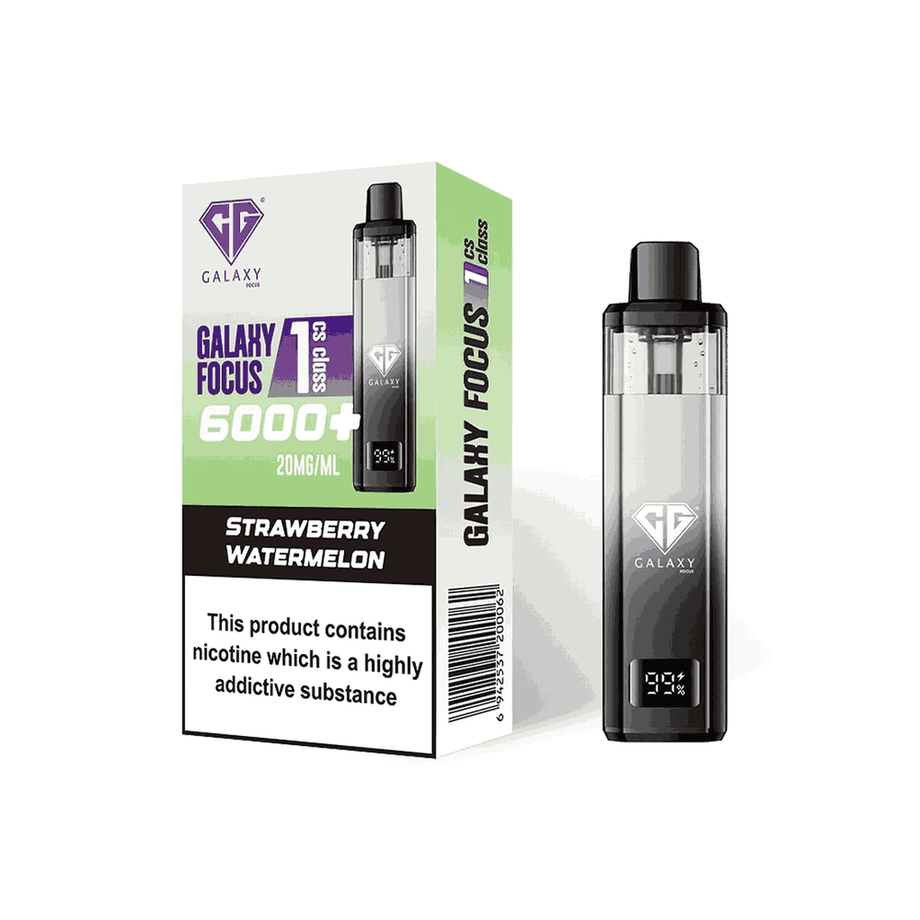 Crystal Galaxy Focus 6000 Prefilled Pod Vape Kit - Box of 5