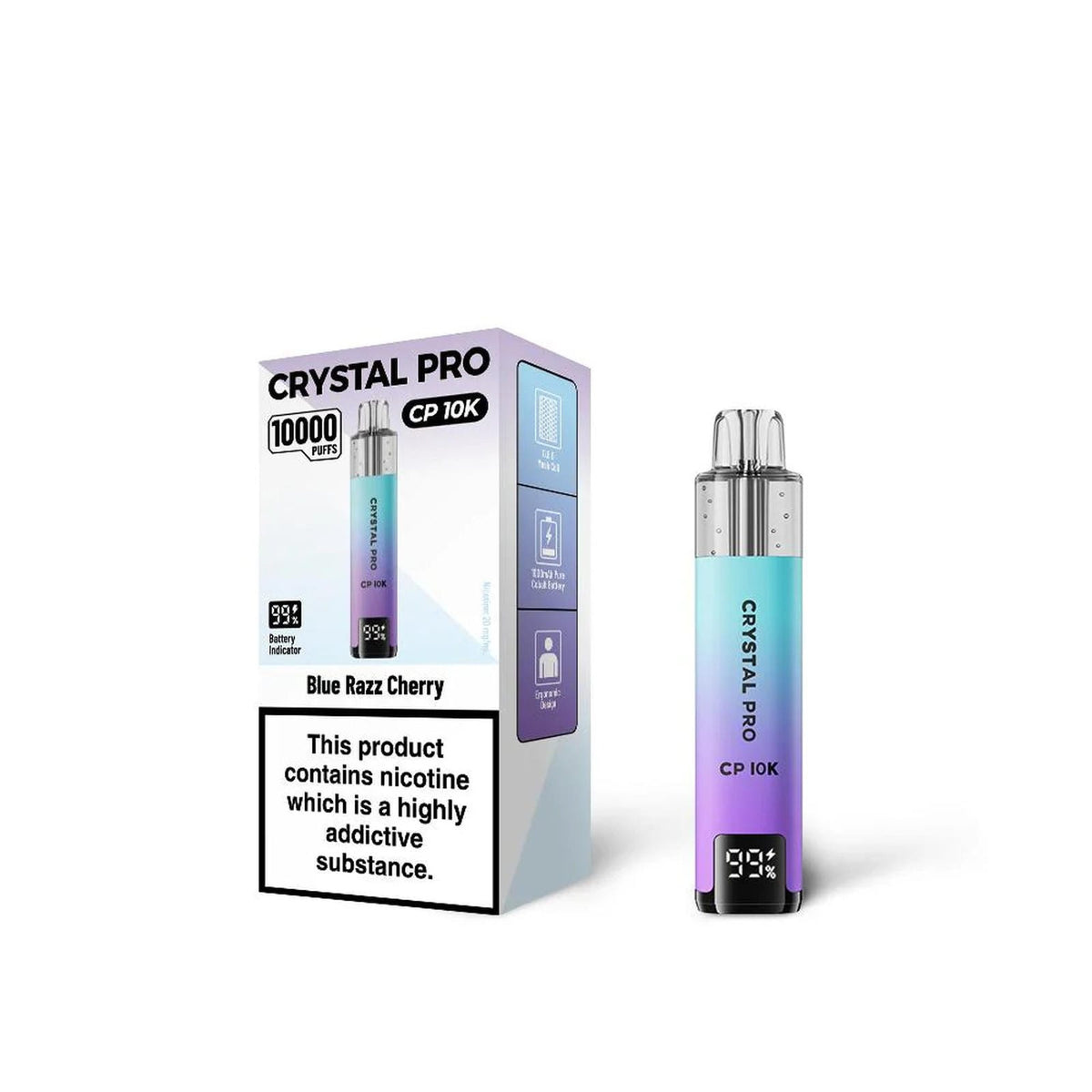 Crystal Pro 10000 (CP10K) Prefilled Pod Kit - Box of 5