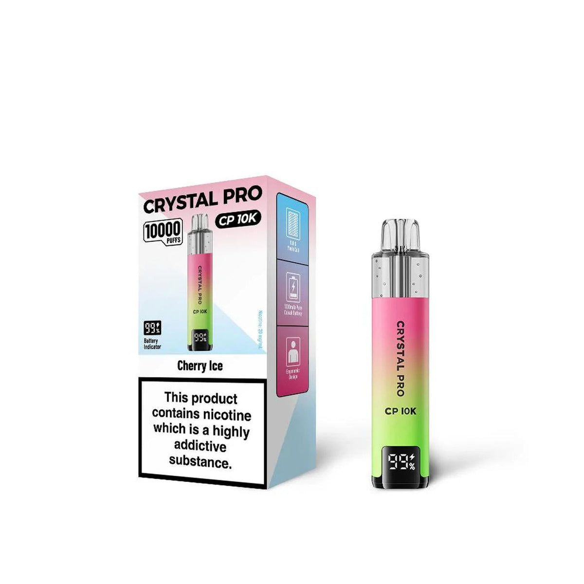 Crystal Pro 10000 (CP10K) Prefilled Pod Kit - Box of 5