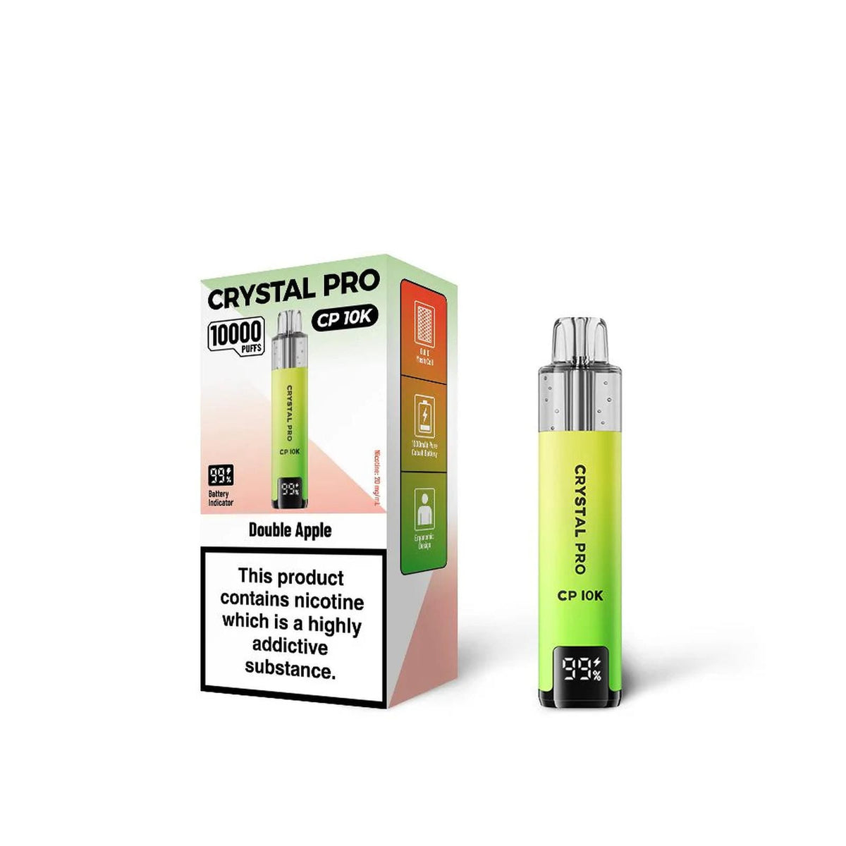 Crystal Pro 10000 (CP10K) Prefilled Pod Kit - Box of 5