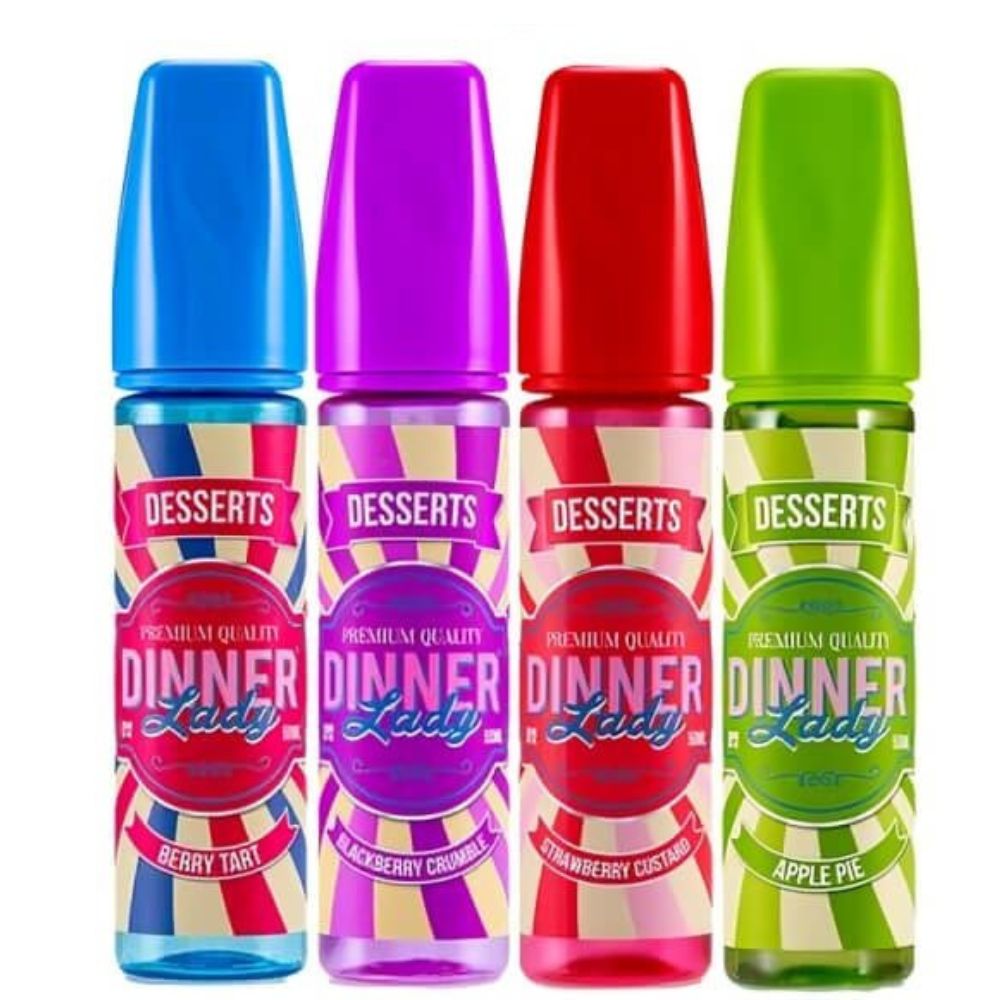 Dinner Lady 50ml Shortfill | Desserts E-Liquid Range