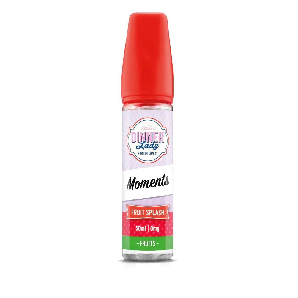 Dinner Lady Fruits 50ml Shortfill E Liquid Vape Juice, Fruit Splash Flavour 