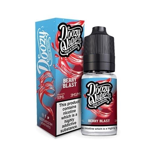 Doozy Vape 10ml E-Liquid Pack of 10, Berry Blast Flavour